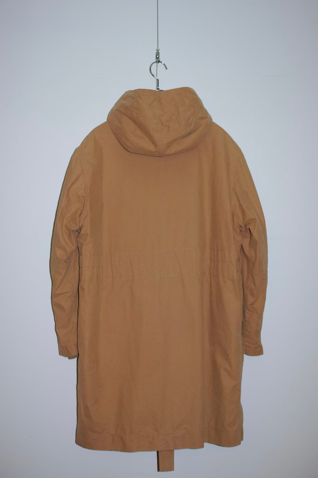 00s HELMUT LANG HOODED MODS COAT WITH LINER