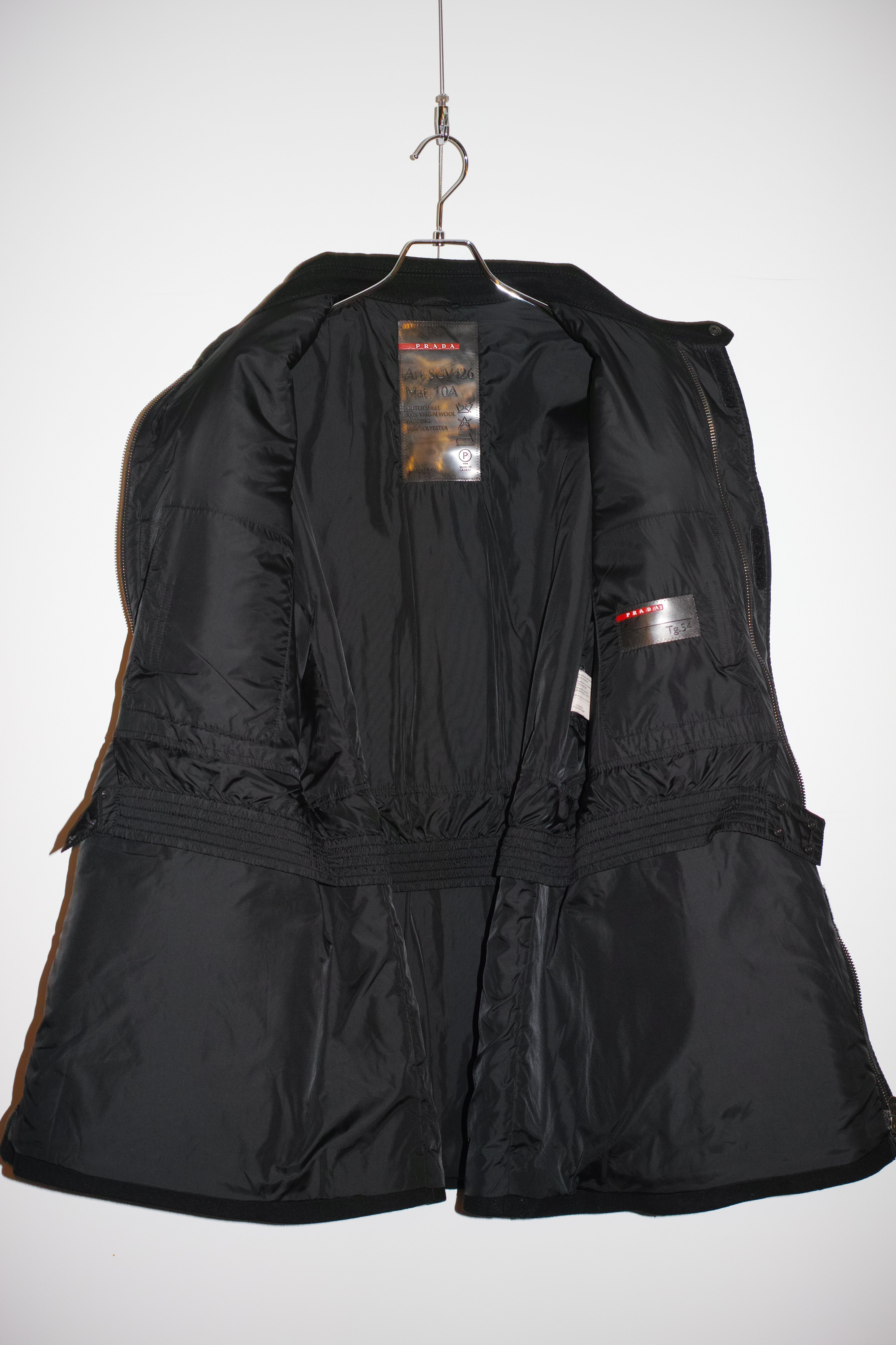 PRADA WOOL MILITARY JACKET