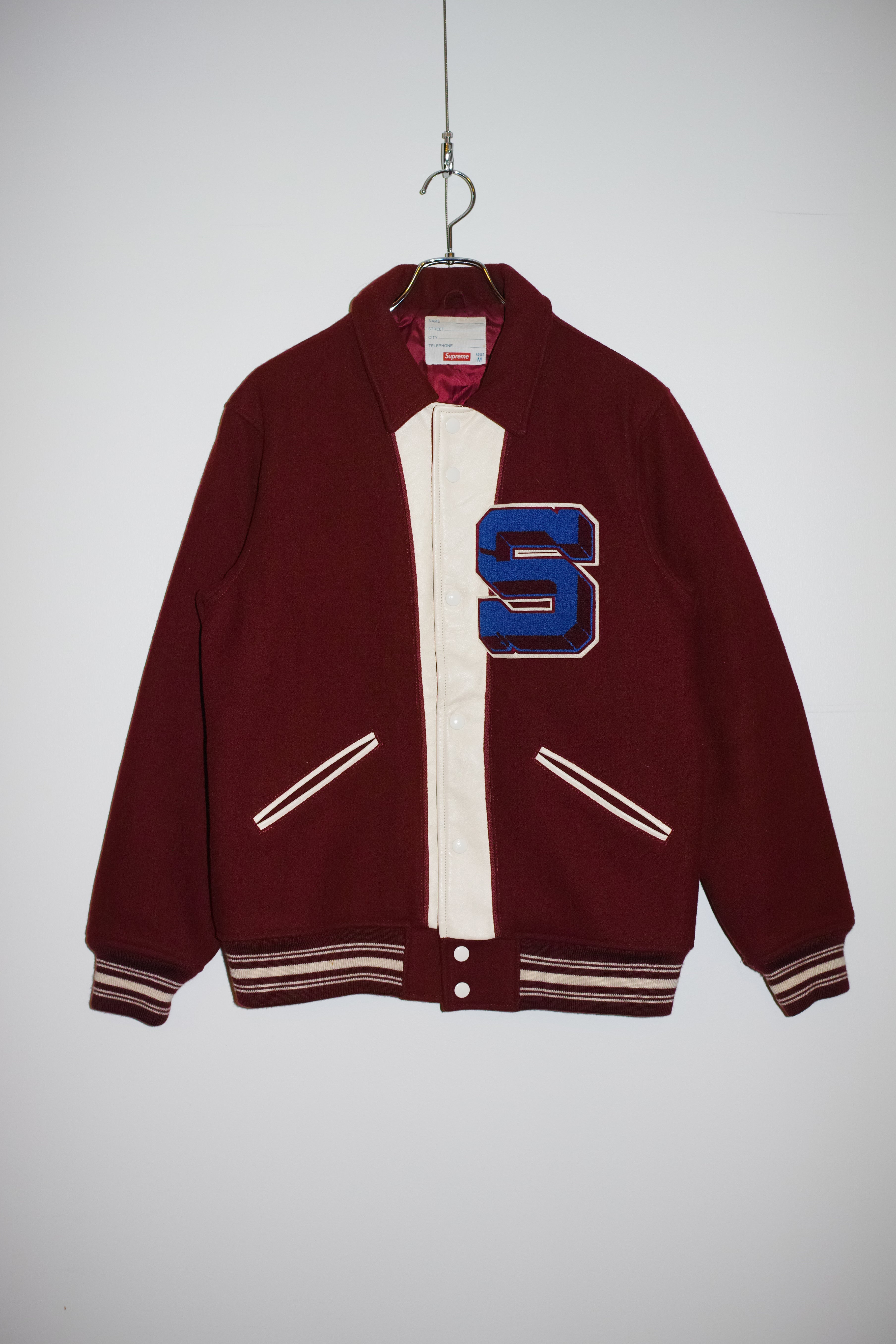 2013 Supreme CAPTAIN VARCITY JACKET