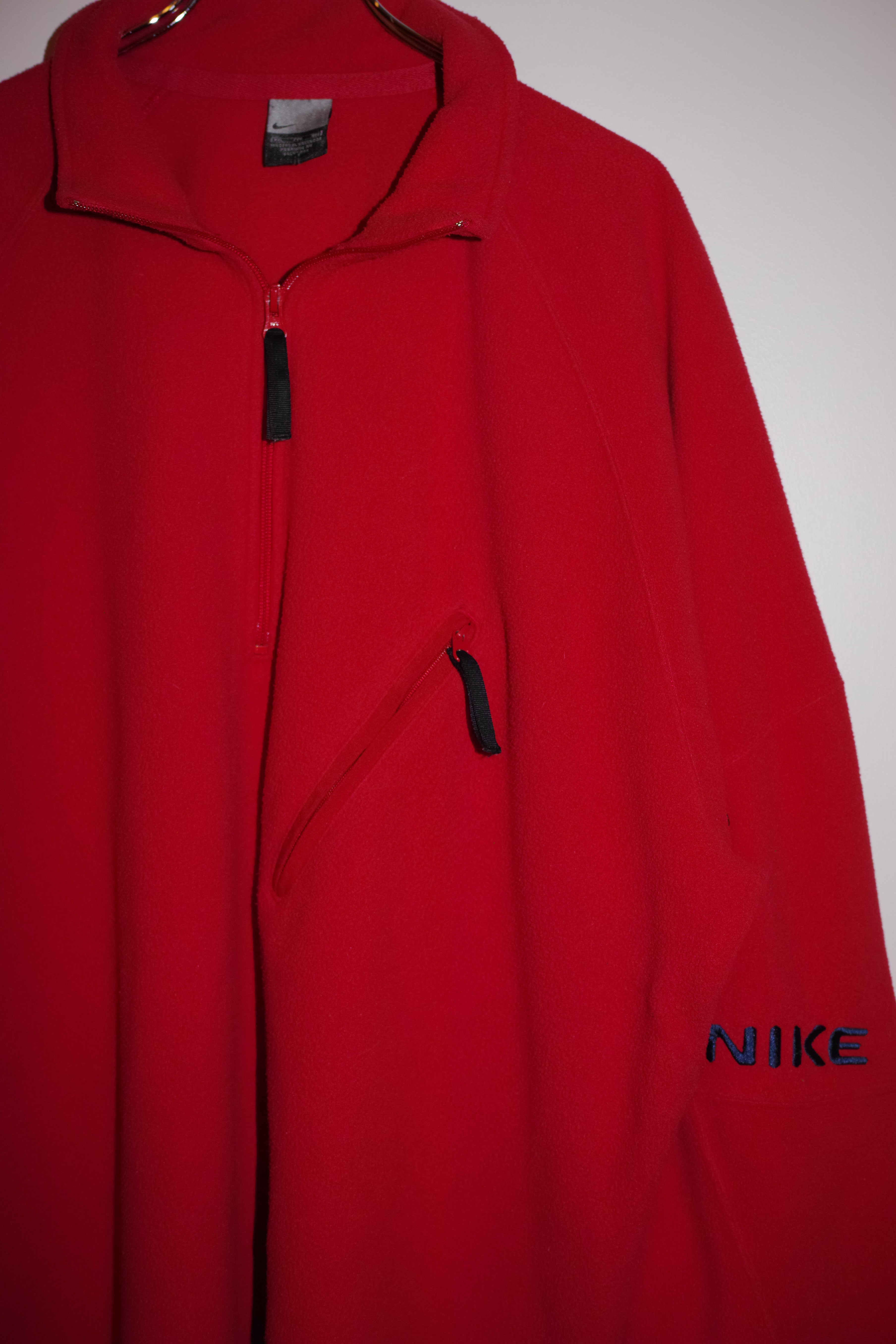 00s Nike HALF ZIP FLEESE PULLOVER JACKET