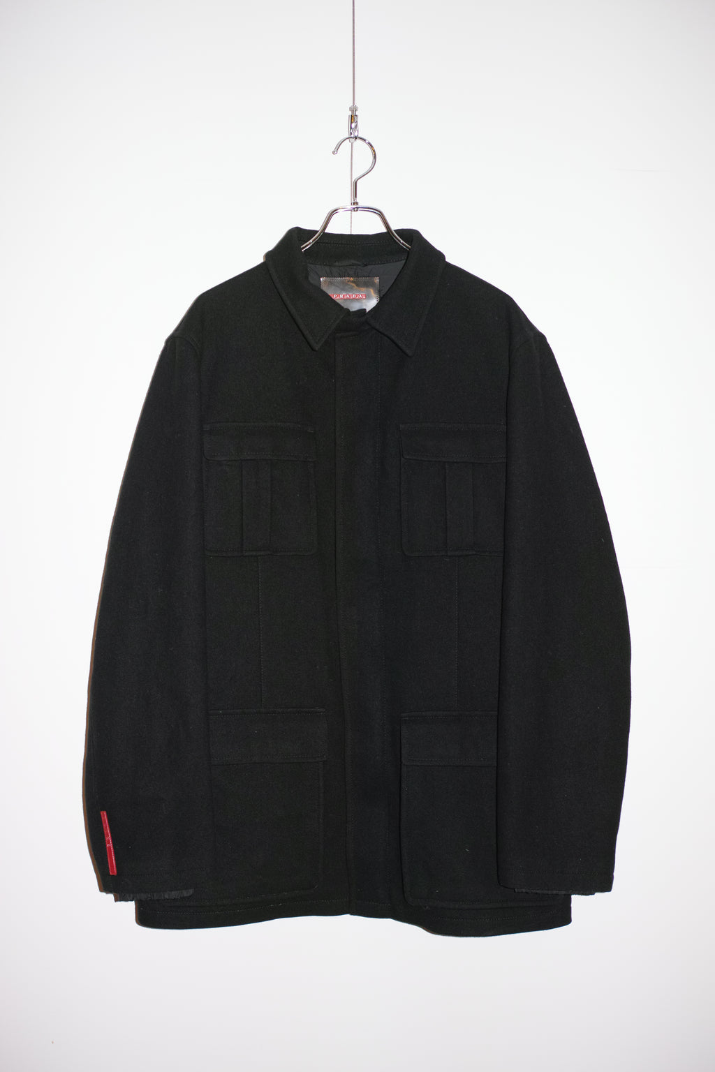 PRADA WOOL MILITARY JACKET