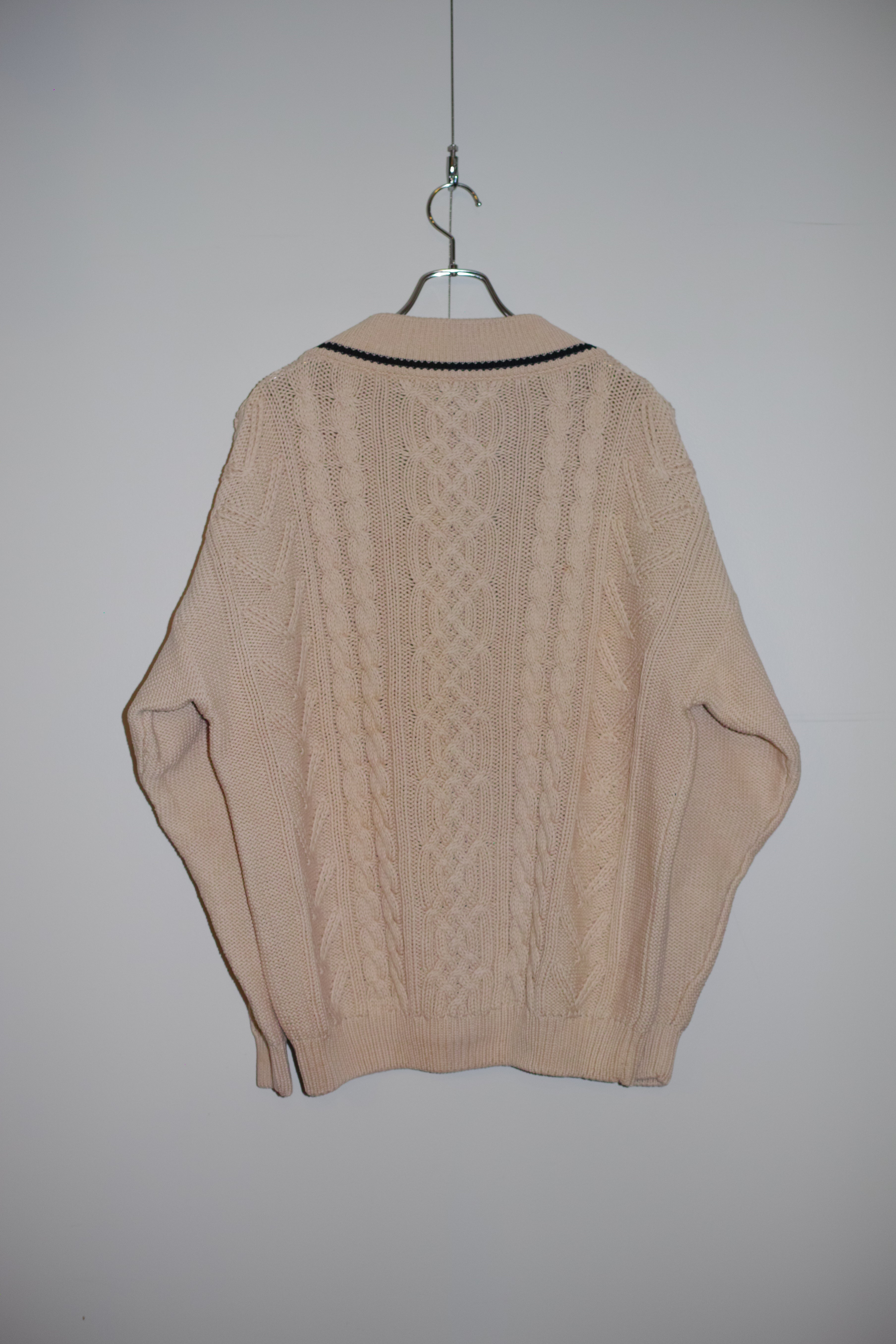 90s LANDS’ END COTTON TILDEN KNIT