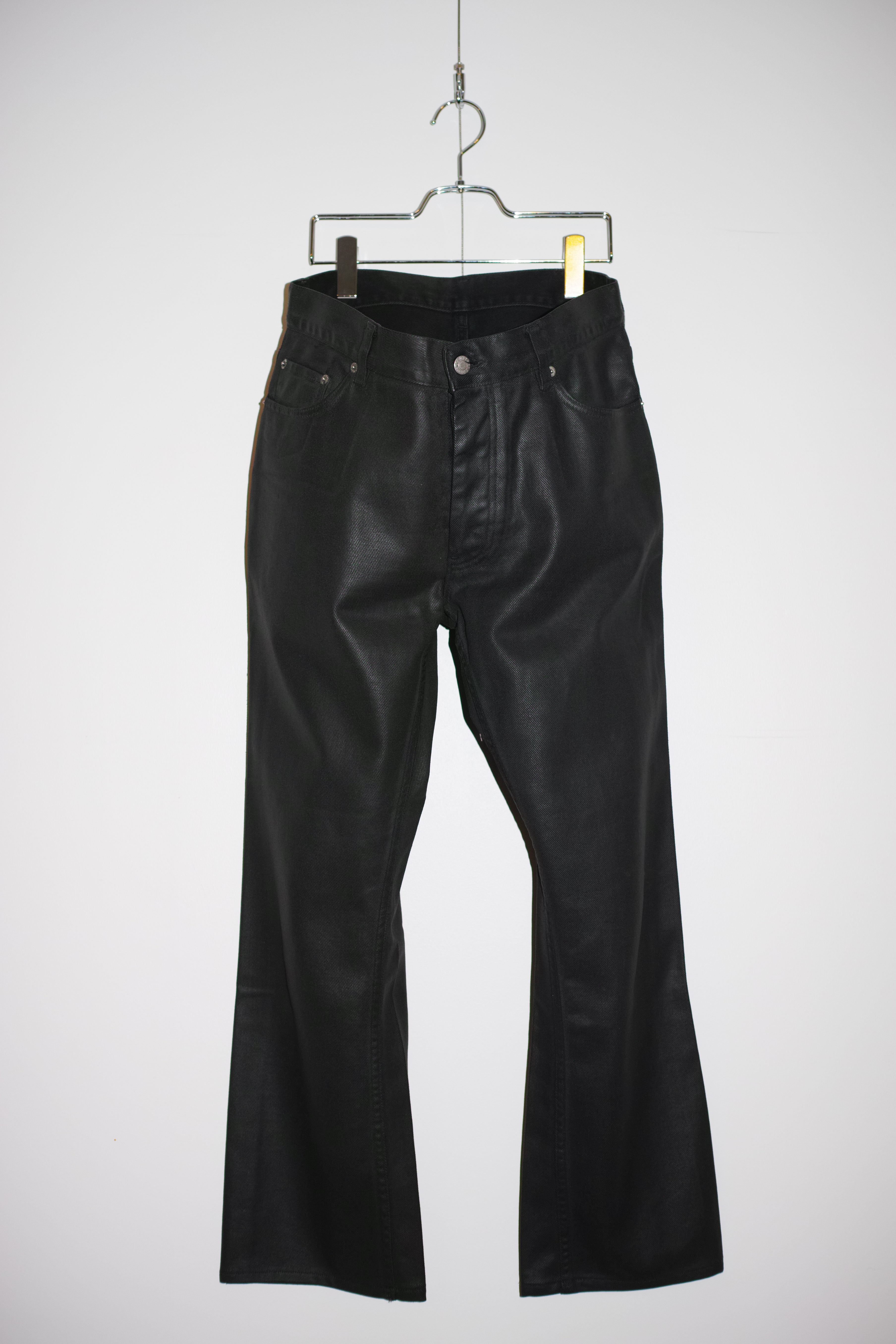 1999 HELMUT LANG COATING DENIM PANTS