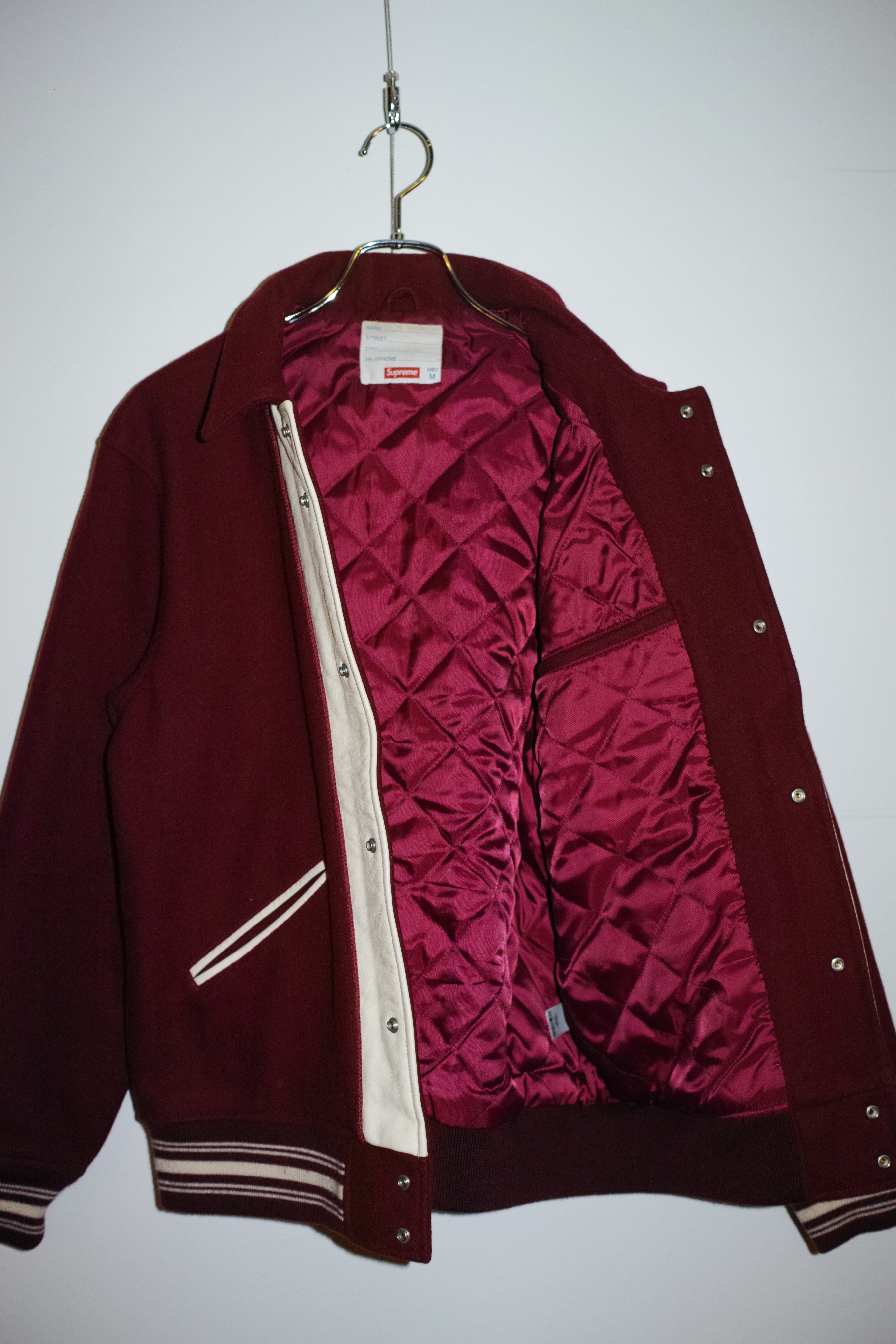 2013 Supreme CAPTAIN VARCITY JACKET